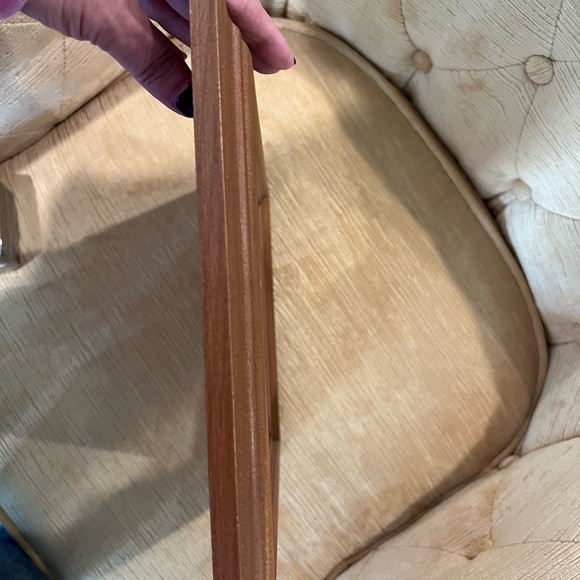 Framed Calligraphy “The Lord’s Prayer” art with oak(?) frame. Glass. - Picture 13 of 15